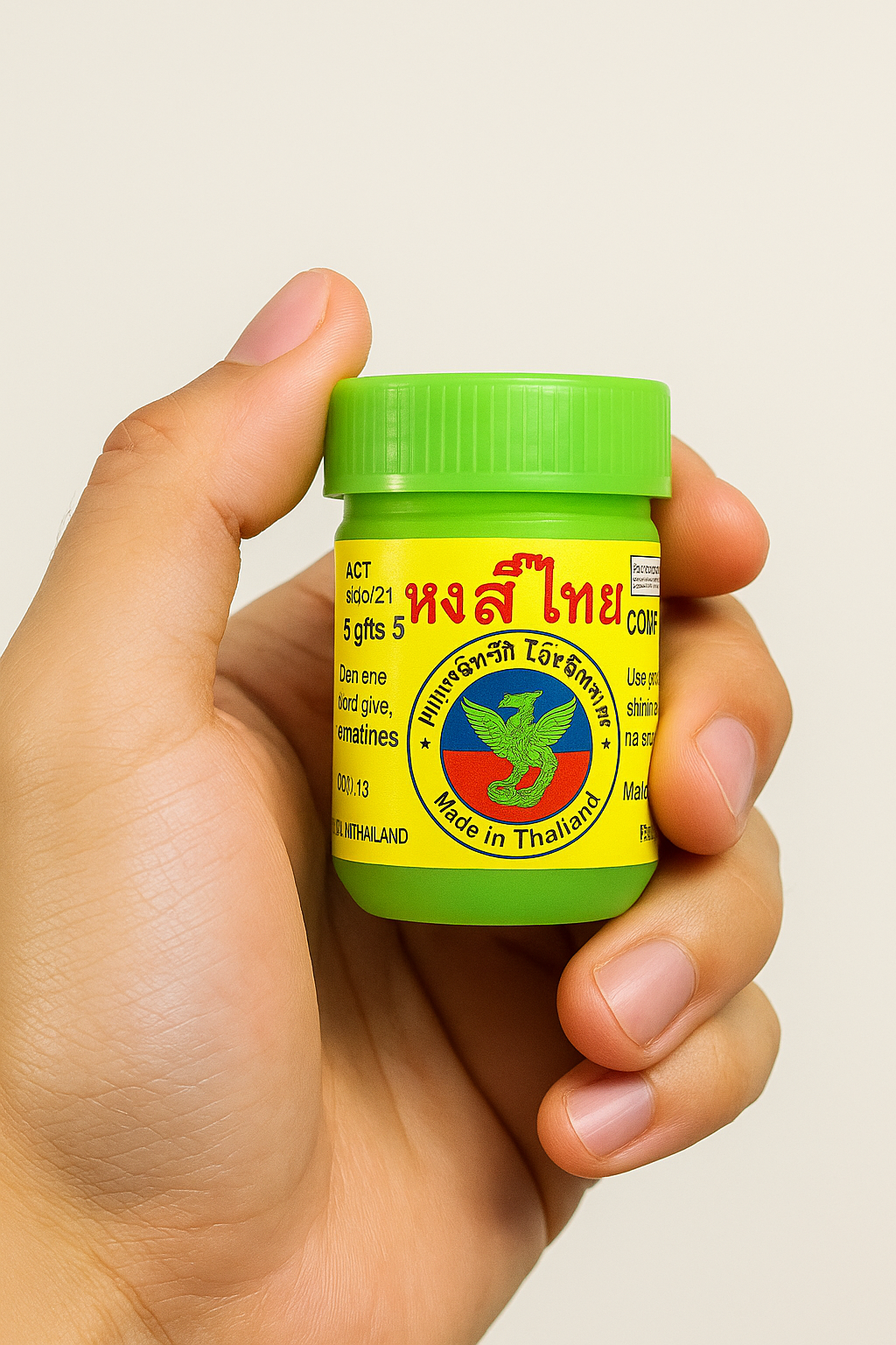 Inhalador Herbal Tailandés – Hong Thai Original